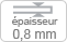 coupeuse de plan epaisseur 0,8mm